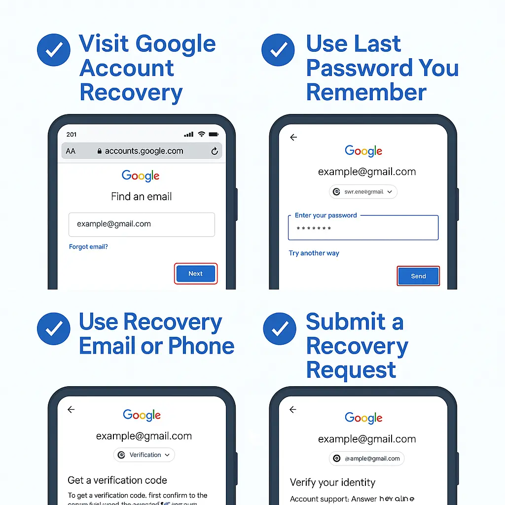 Recover Gmail Account