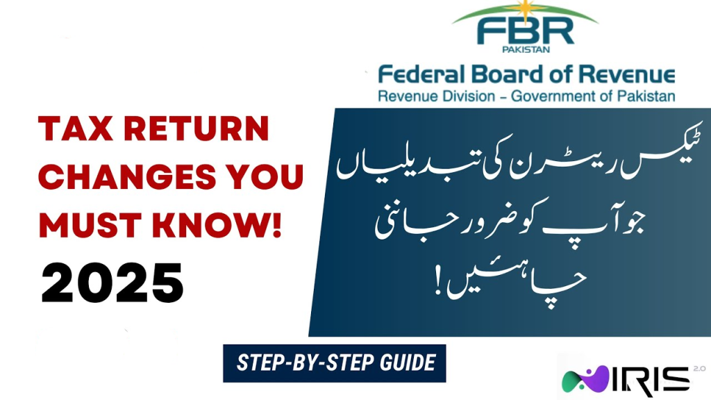 FBR Tax Return Changes